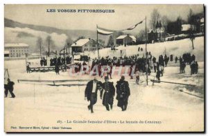 Old Postcard of Sports & # 39hiver Ski Vosges The great week of & # 39hiver T...