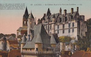 France Loches Le Chateau Royal et la Porte des Cordeliers