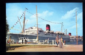 LS3610 - UK Liner - Furness Line - Queen of Burmuda - postcard