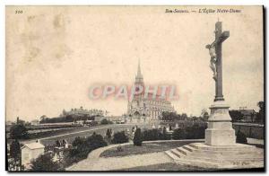 Old Postcard Bon Secours L & # 39Eglise Notre Dame