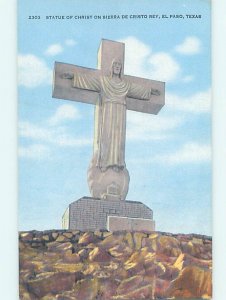 Linen MONUMENT SCENE El Paso Texas TX AE7537