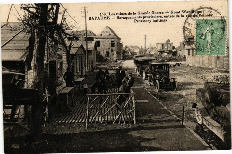 CPA Les Ruines de La Grande Guerre-BAPAUME - Baraquements (267804)