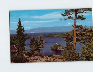 Postcard Emerald Bay, Lake Tahoe, California