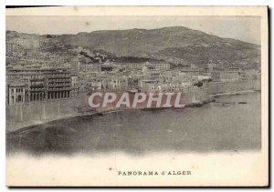Old Postcard Panorama of Algiers