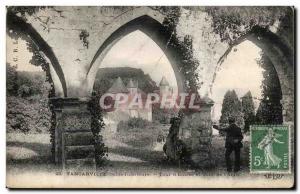 Tancarville - Tower Entrance and Eagle Tower - Old Postcard