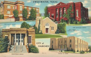 USA Sweetwater Texas City Of Churches 05.23