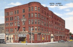 Hotel Albert Hotel Albert  - Albert Lea, Minnesota MN Postcard
