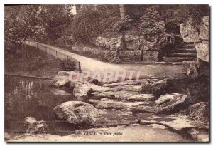 Old Postcard Douai Public Park