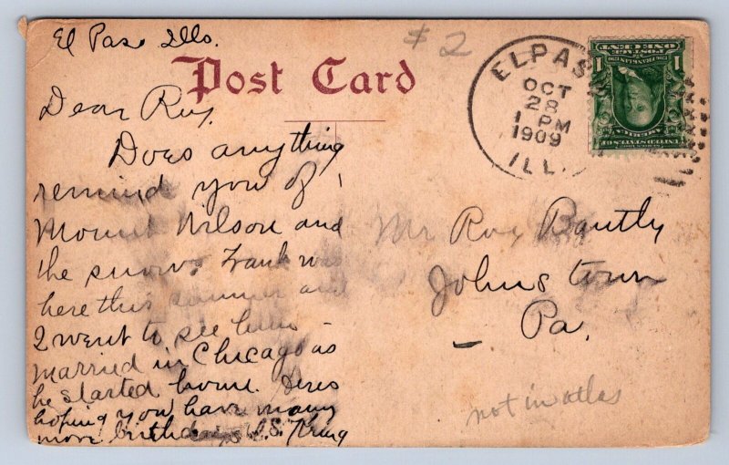 K2/ Kappa Illinois Postcard c1910 Pastime Park Pavilion View  462