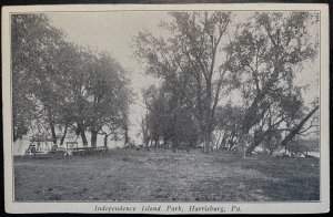 Vintage Postcard 1901-1907 Independence Island Park, Harrisburg, Pennsylvania