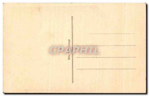 Postcard Old Table pentagonal reliquary Tresor Conques