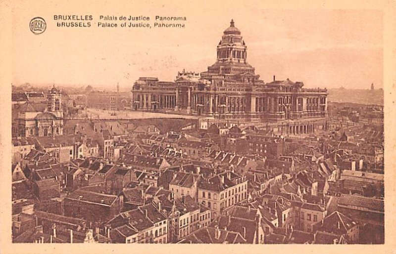 Palace of Justice Brussels Belgium Unused 