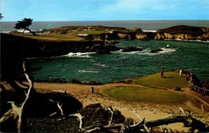 California Pebble Beach Cypress Point Golf Club World Famous 16th Hole