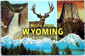 Postcard - Wonderful Wyoming