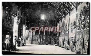 Postcard Old Banqueting Hall Edinburgh Castle