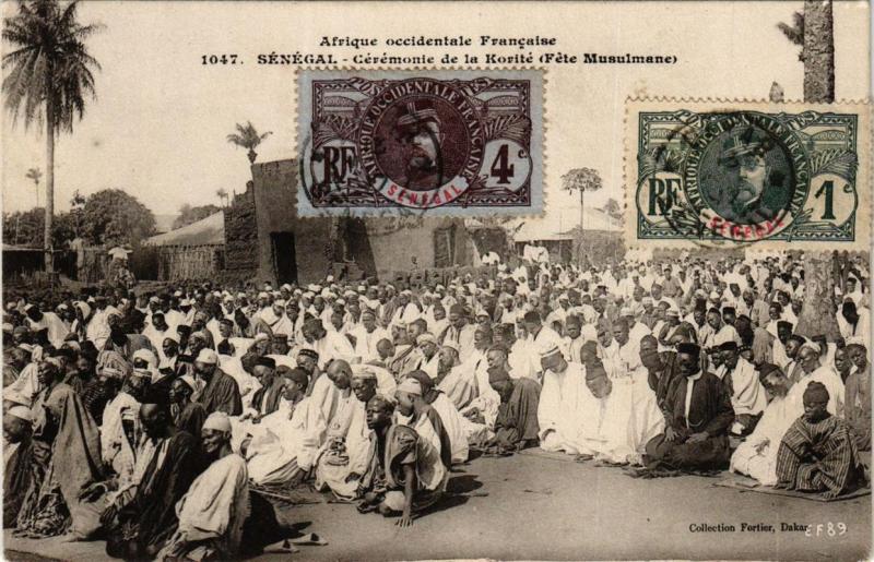 CPA Fortier 1047 Cérémonie de la Korité Fete Musulmane SÉNÉGAL (670637)