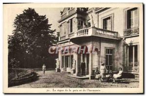 Old Postcard The realm of peace and the & # 39harmonie