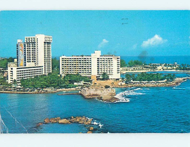 Pre-1980 HILTON HOTEL San Juan Puerto Rico PR c0855