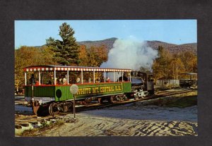 NH White Mountain Central Railroad Train Clark's Post N Woodstock New Ha...