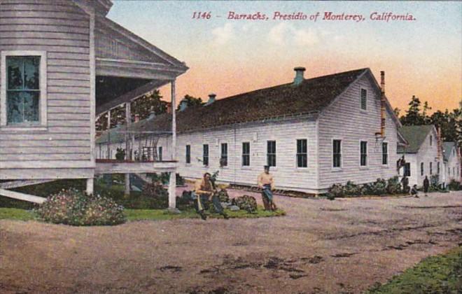 California Barracks Presidio Of Monterey