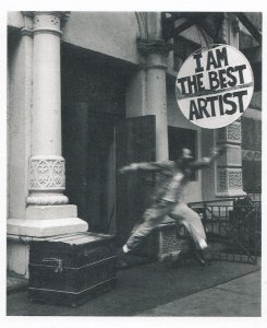 Victor Macarol I Am The Best Artist Wooster Street New York Photo Postcard