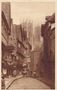 England - York , Petergate - street scene