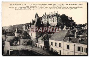 Old Postcard Loches The Royal Castle