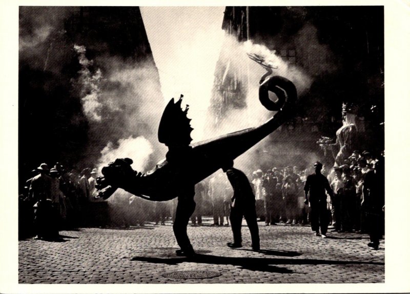 Festival Of The Dragon Barcelona 1955 Photograph By Brassi