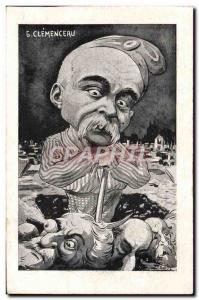 Postcard Old G Clemenceau