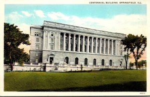 Illinois Springfield Centennial Building Curteich