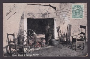 Postcard, CANADA, Montreal, Kitchen, Chateau de Ramezay