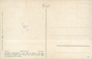 Stengel fine art postcard - Abandoned - Frank Bramley