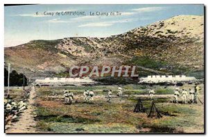 Old Postcard Camp Carpiagne The Army Shooting Range