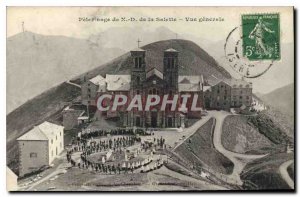 Postcard Old Pilgrimage N D Salette General view