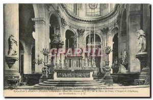 Old Postcard Paris Saint Sulpice Church Choir