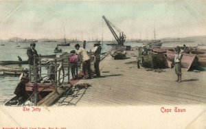 PC CPA SOUTH AFRICA, CAPE TOWN, THE JETTY, VINTAGE POSTCARD (b15687)