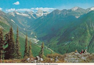 Canada British Columbia Rogers Pass Highway