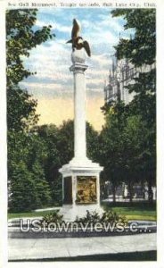 Seagull Monument, Temple Square - Salt Lake City, Utah UT  