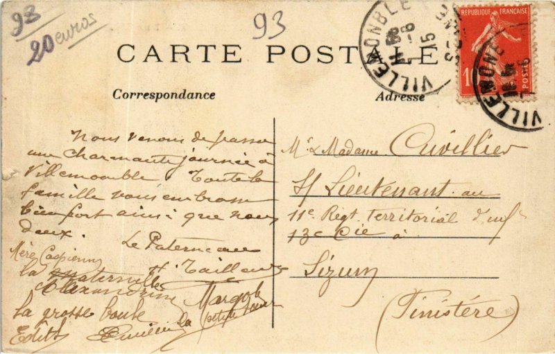 CPA VILLEMOMBLE Rue St-Louis (869348)