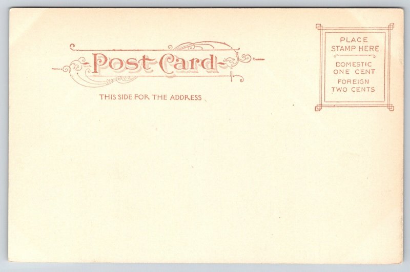 Boston Massachusetts~Post Office Bldg~Horse Carriages~Second Empire~c1905 PC