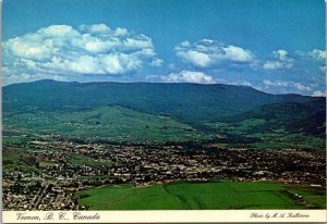 Canada British Columbia Vernon Panoramic View