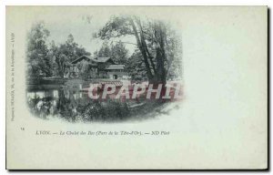Postcard Old Lyon Le Chalet des Iles Park of the Gold Head