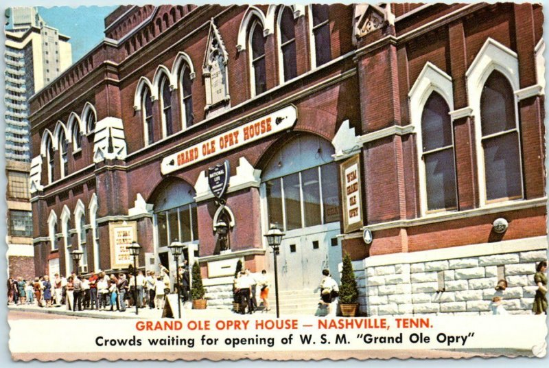 Postcard - Grand Ole Opry House, Nashville, Tennessee