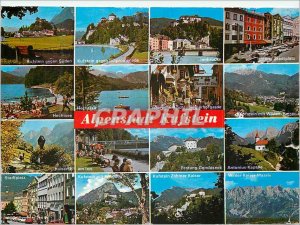 Postcard Modern Alpenstadi Kufstein