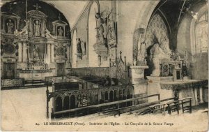 CPA Le MERLERAULT Intérieur de l'Eglise (151044)