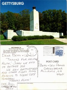 Eternal Peace Light Memorial, Gettysburg, Pa. (24581