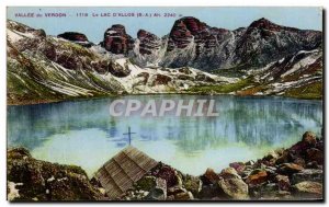 Old Postcard Vallee du Verdon Lake D & # 39Allos