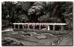 Old Postcard Aix Les Bains Park's Pergola