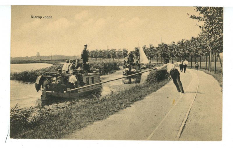 Netherlands - Nierop. Launching Boats