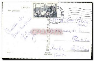 Modern Postcard Landau Vue Generale